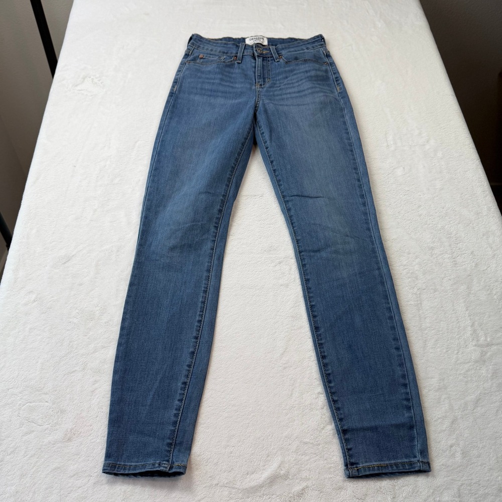 Denizen Levi's High Rise Skinny Jeans Womens 26x30" Blue Good Stretch Denim